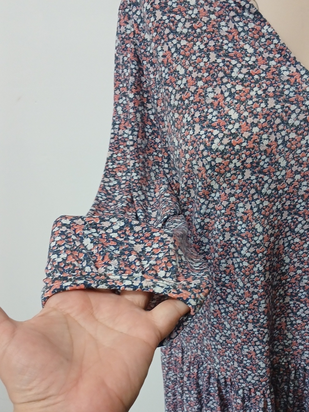 Banana Republic Drop Waist Floral Dress / Size XL - Picture 6 of 7